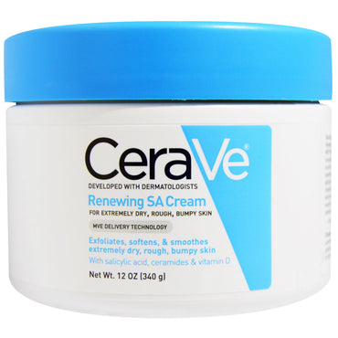 CeraVe, Crème SA rénovatrice, 12 oz (340 g)
