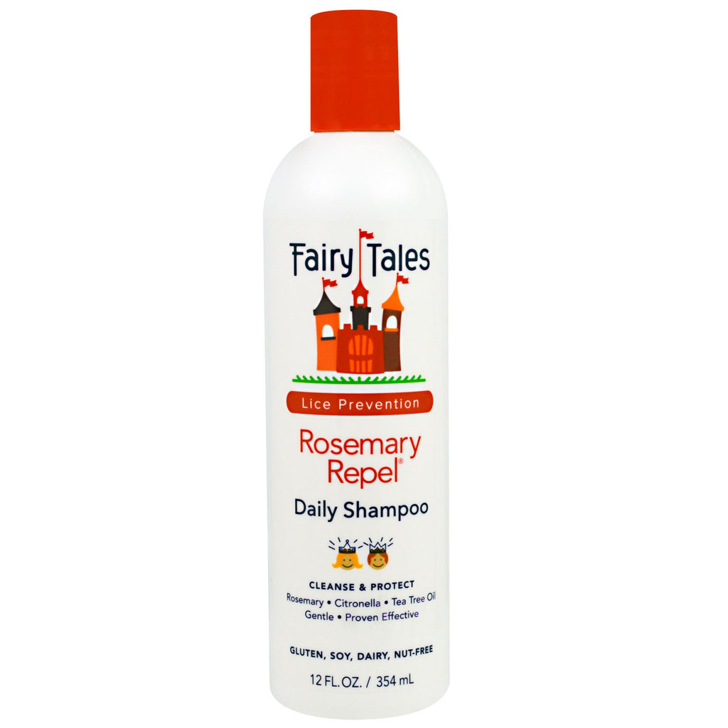 Fairy Tales Rosemary Repel Daily Shampoo แชมพูป้องกันเหา 12 ออนซ์ (354 มล.)