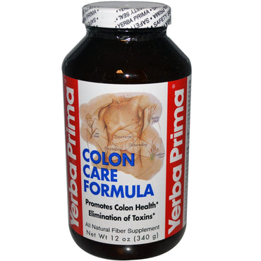Yerba Prima, Colon Care-formule, 12 oz (340 g)