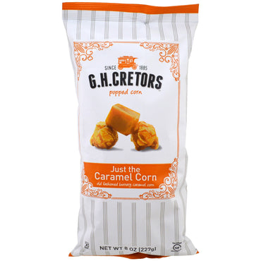 GH Cretors, palomitas de maíz, solo maíz caramelo, 8 oz (227 g)