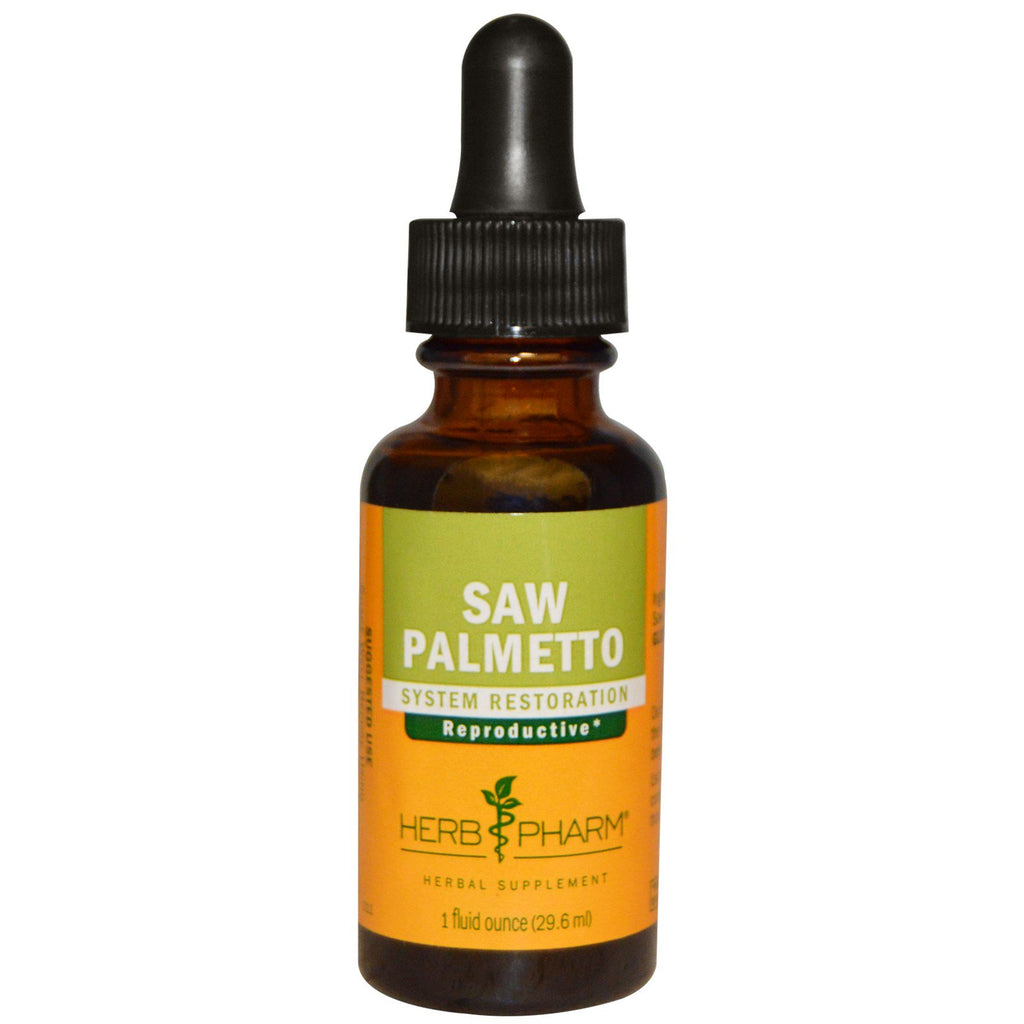 Herb Pharm, Saw Palmetto, 1 uncja (29,6 ml)