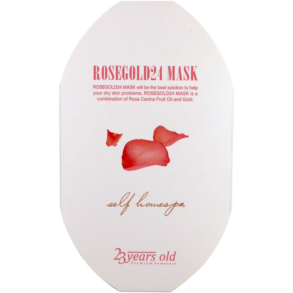 23 anni, maschera rosegold24, 1 lenzuolo