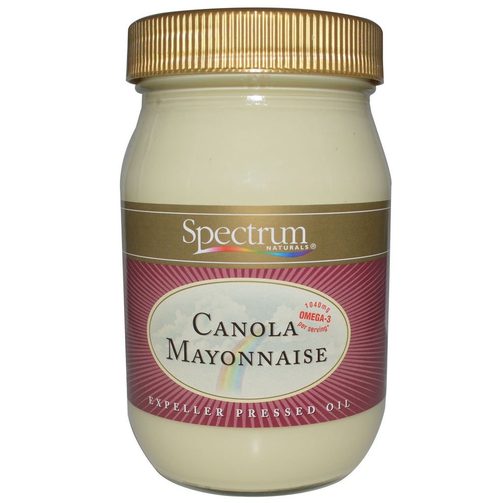 Spectrum Naturals, Canola Mayonnaise, 16 fl oz (473 ml)