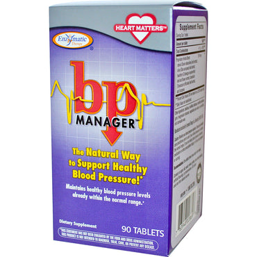 Thérapie enzymatique, bp Manager, 90 comprimés
