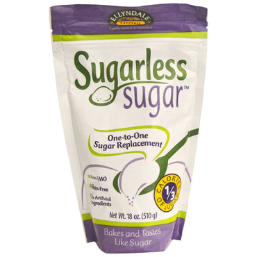 Now Foods, Ellyndale Naturals, Açúcar Sem Açúcar, 510 g (18 onças)