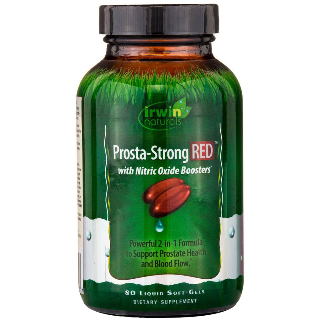 Irwin Naturals, Prosta-Strong RED, 80 cápsulas blandas líquidas