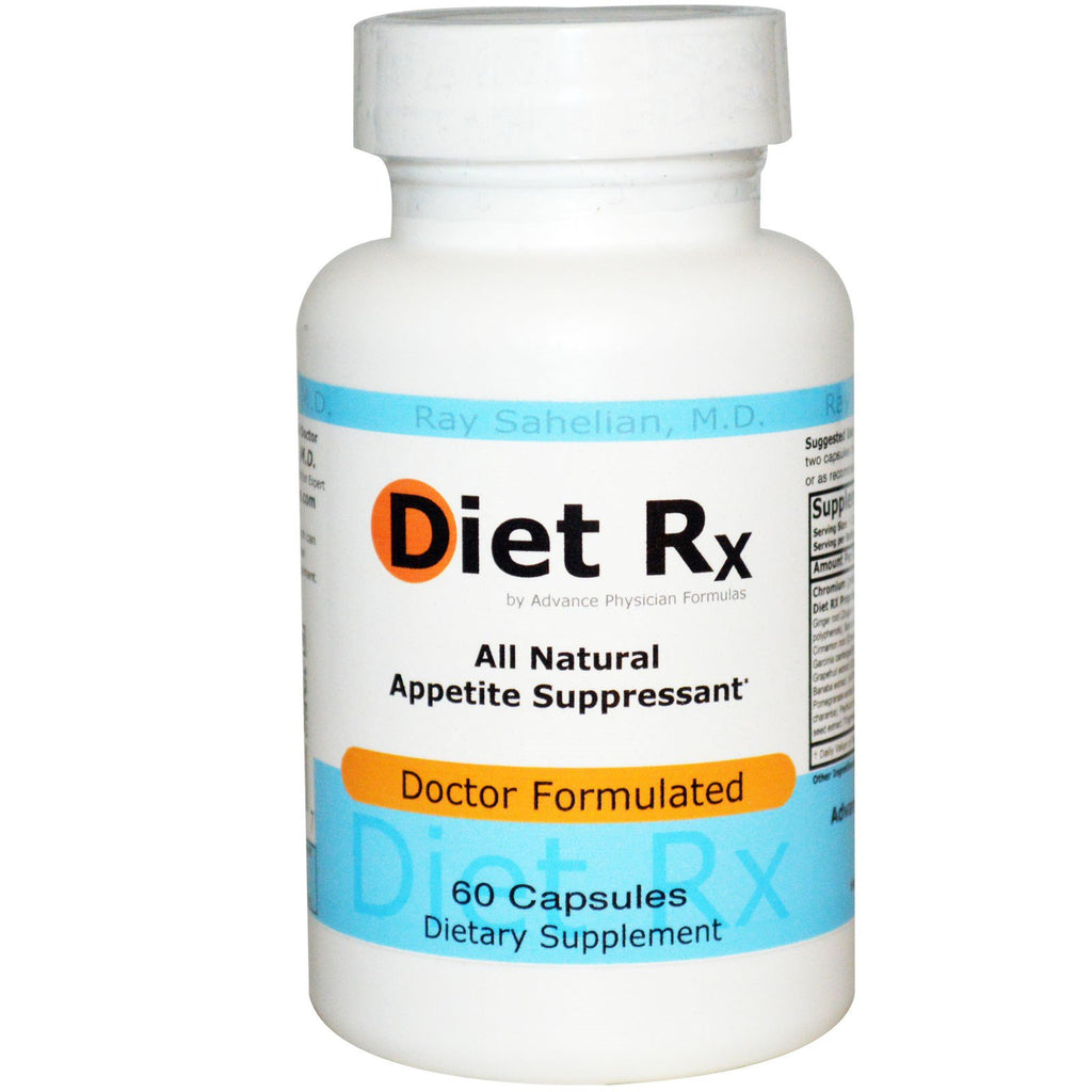 Advance medical formulas, inc., diet rx, 60 cápsulas