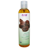 Now Foods, Solutions, Certificado, Aceite de jojoba, 8 fl oz (237 ml)