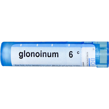 Boiron, remédios individuais, glonoinum, 6c, aproximadamente 80 pellets