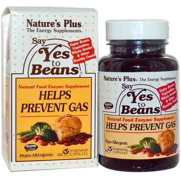 Nature's Plus, Say Yes to Beans, 60 식물성 캡슐