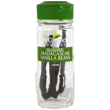 McCormick Gourmet, All Natural, Madagascar Vanilla Beans, 2 Beans