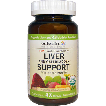 Eclectic Institute,  Liver and Gallbladder Support, Whole Food POWder, 3.2 oz (90 g)