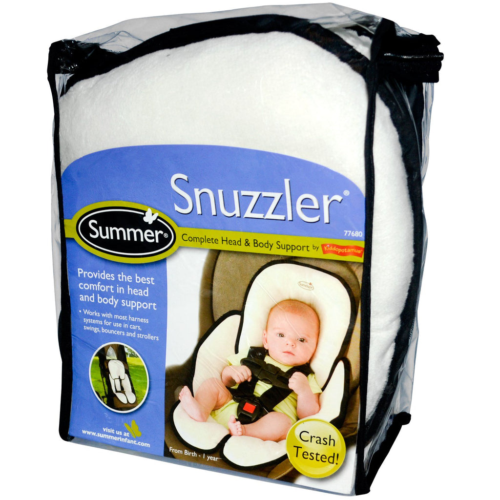 Bebê de verão, Snuzzler, suporte completo para cabeça e corpo desde o nascimento - 1 ano