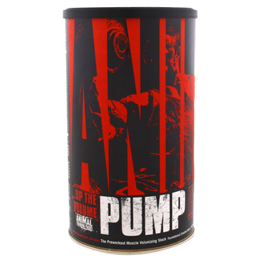 Universal Nutrition, Animal Pump, The Preworkout Muscle Volumizing Stack, 30 Packs
