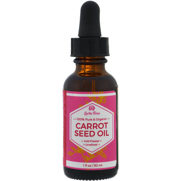 Leven Rose, óleo de semente de cenoura e 100% puro, 30 ml (1 fl oz)