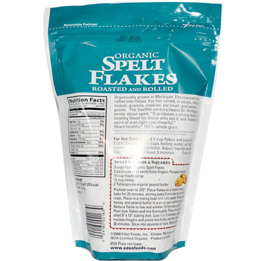 Eden Foods,  Spelt Flakes, Roasted & Rolled, 16 oz (454 g)