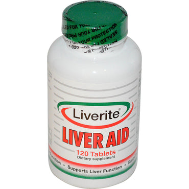 Liverite, ayuda para el hígado, 120 tabletas