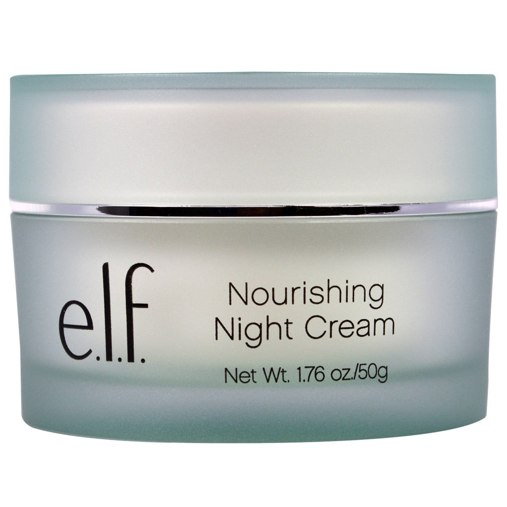 ELF Cosmetics, ナリッシング ナイト クリーム、1.76 オンス (50 g)