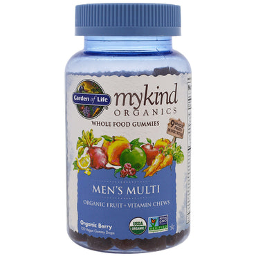 Garden of Life, Mykind s, Multi pour hommes, Baies, 120 gouttes gommeuses