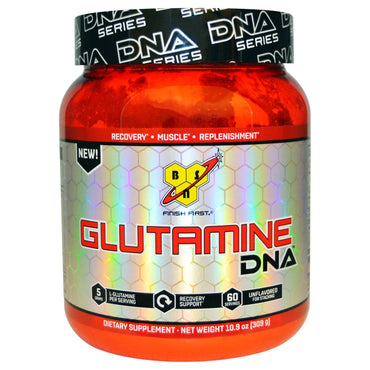 BSN, DNA Series, ADN con glutamina, sin sabor, 309 g (10,9 oz)