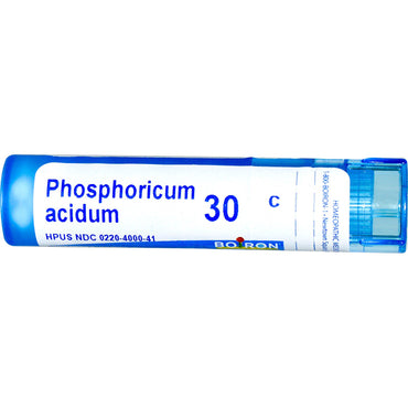 Boiron, remédios individuais, fosforicum acidum, 30c, aproximadamente 80 pellets
