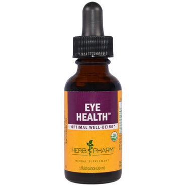 Herb Pharm, Santé des yeux, 1 fl oz (30 ml)