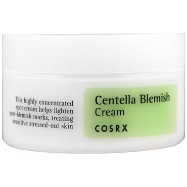 Cosrx, Centella Blemish Cream, 1.05 אונקיות (30 גרם)
