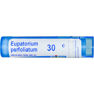 Boiron, remedios únicos, Eupatorium perfoliatum, 30C, 80 gránulos