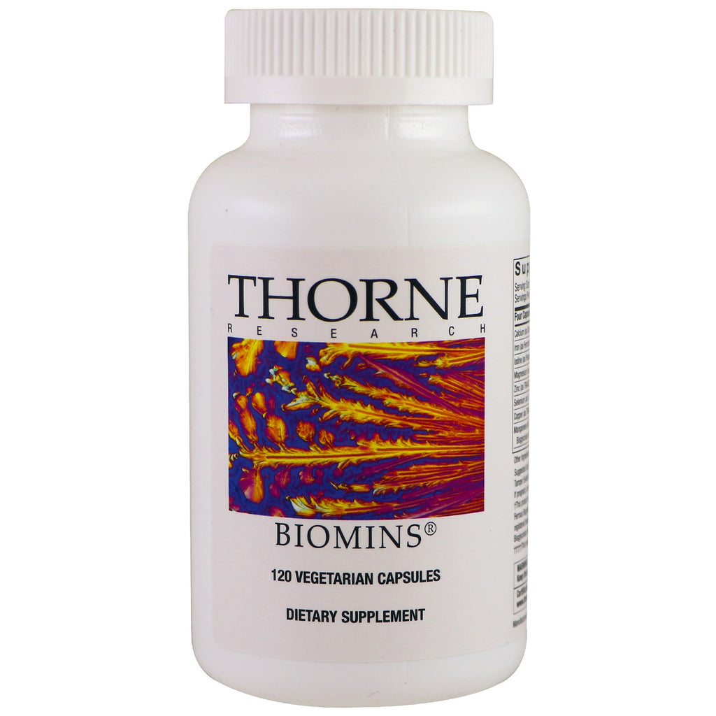 Thorne Research, Biominas, 120 cápsulas vegetarianas