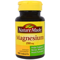 Naturlaget, Magnesium, 250 mg, 100 tabletter