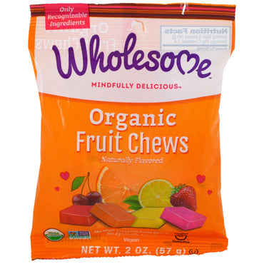 Wholesome Sweeteners, Inc., masticables de frutas, 2 oz (57 g)