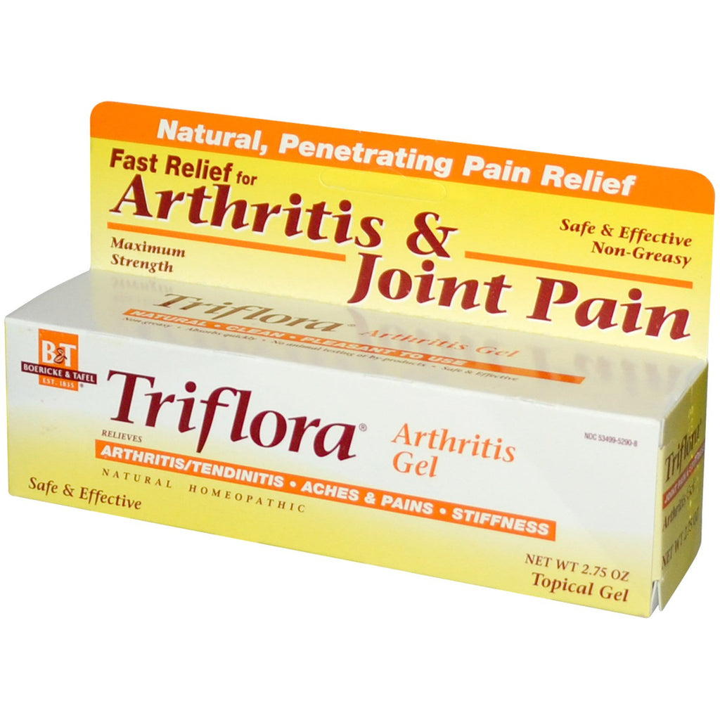 Boericke &amp; Tafel, Gel para artritis triflora, 2,75 oz