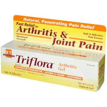 Boericke & Tafel, Gel contre l'arthrite Triflora, 2,75 oz