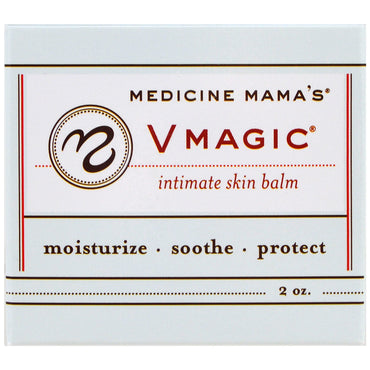 Medicine Mama's, Vmagic, bálsamo íntimo para a pele, 2 onças