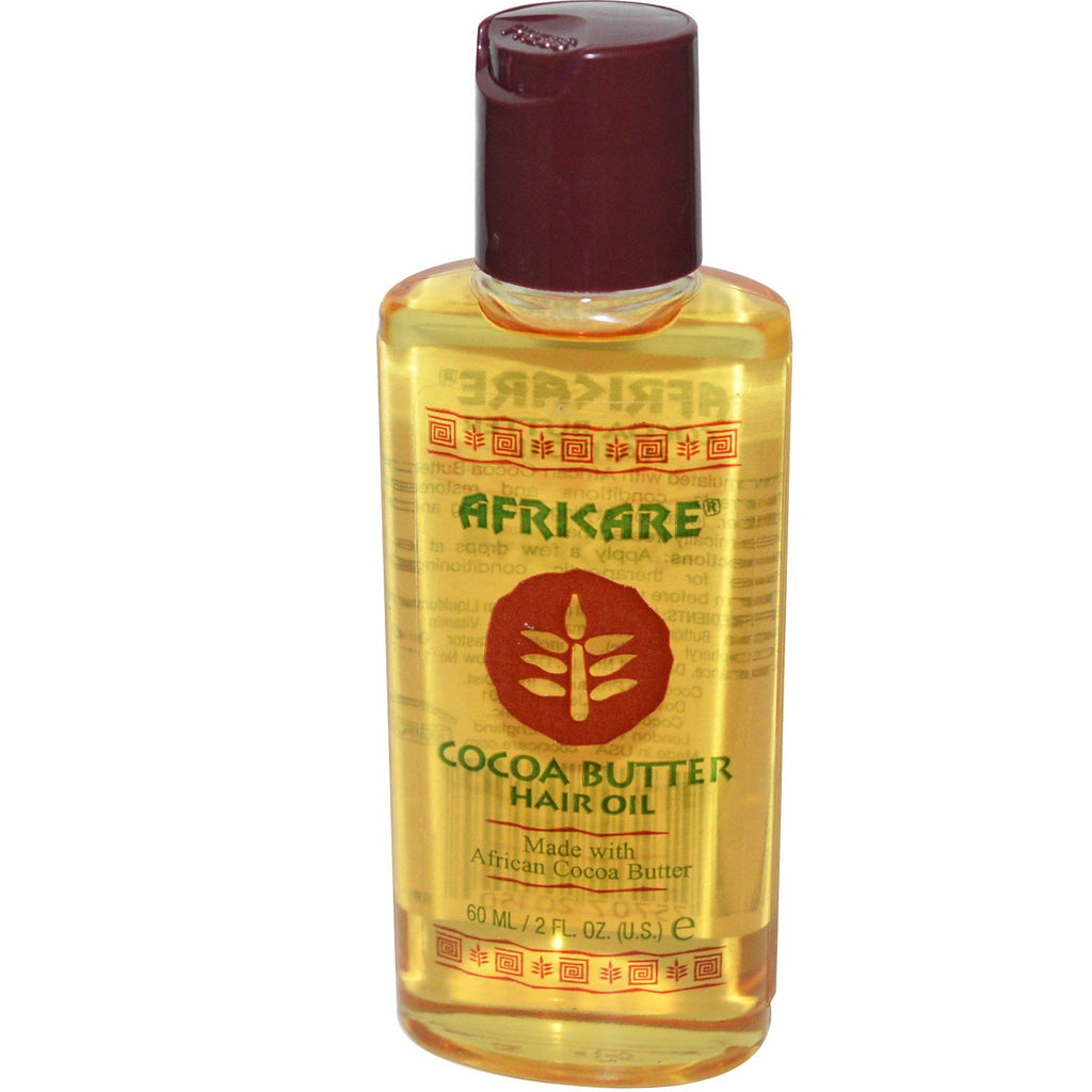 Cococare, Africare, Cacaoboter Haarolie, 2 fl oz (60 ml)