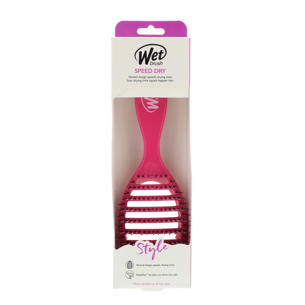 Wet Brush, Speed Dry Brush, Pink, 1 Brush