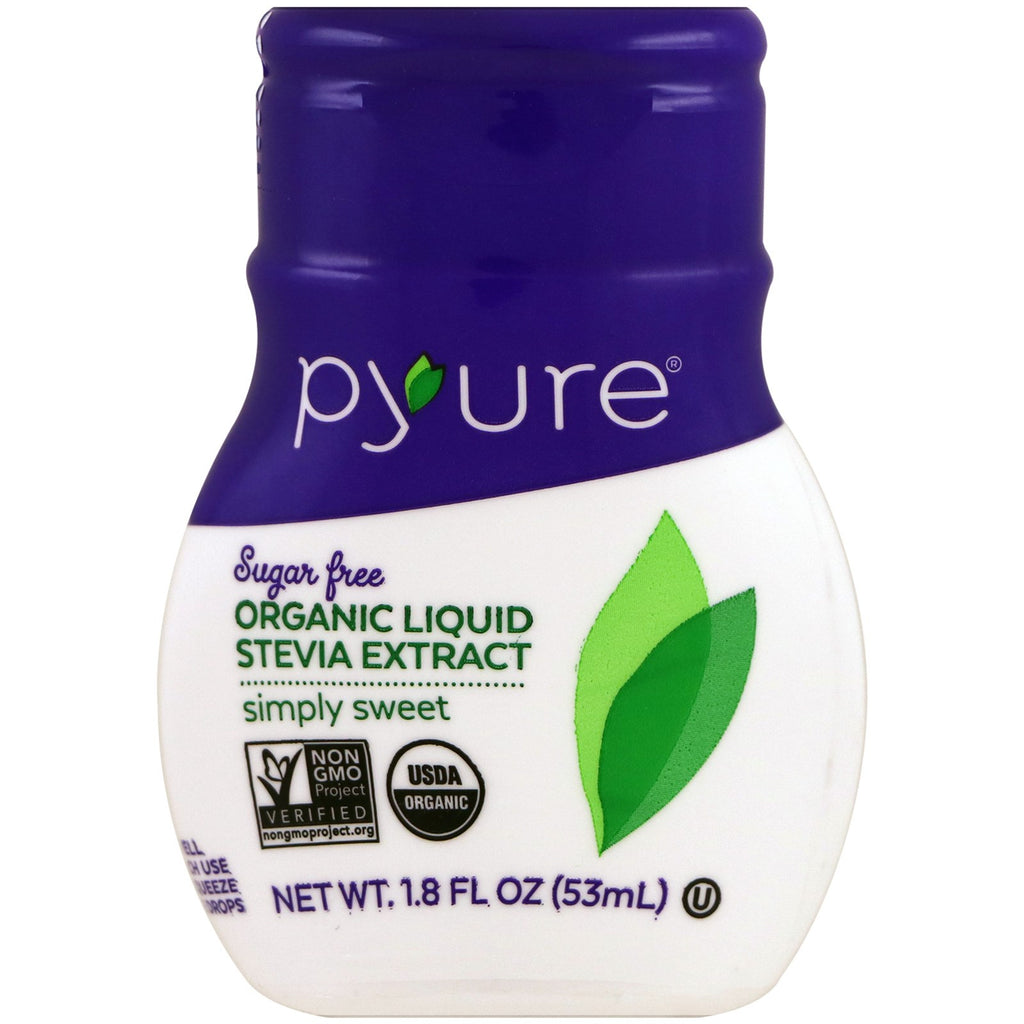 Pyure, 液体ステビア甘味料、シンプリースイート、1.8 fl oz (53 ml)