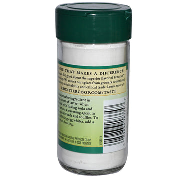Frontier Natural Products, Cream of Tartar, Powder, 3.52 oz (99 g)