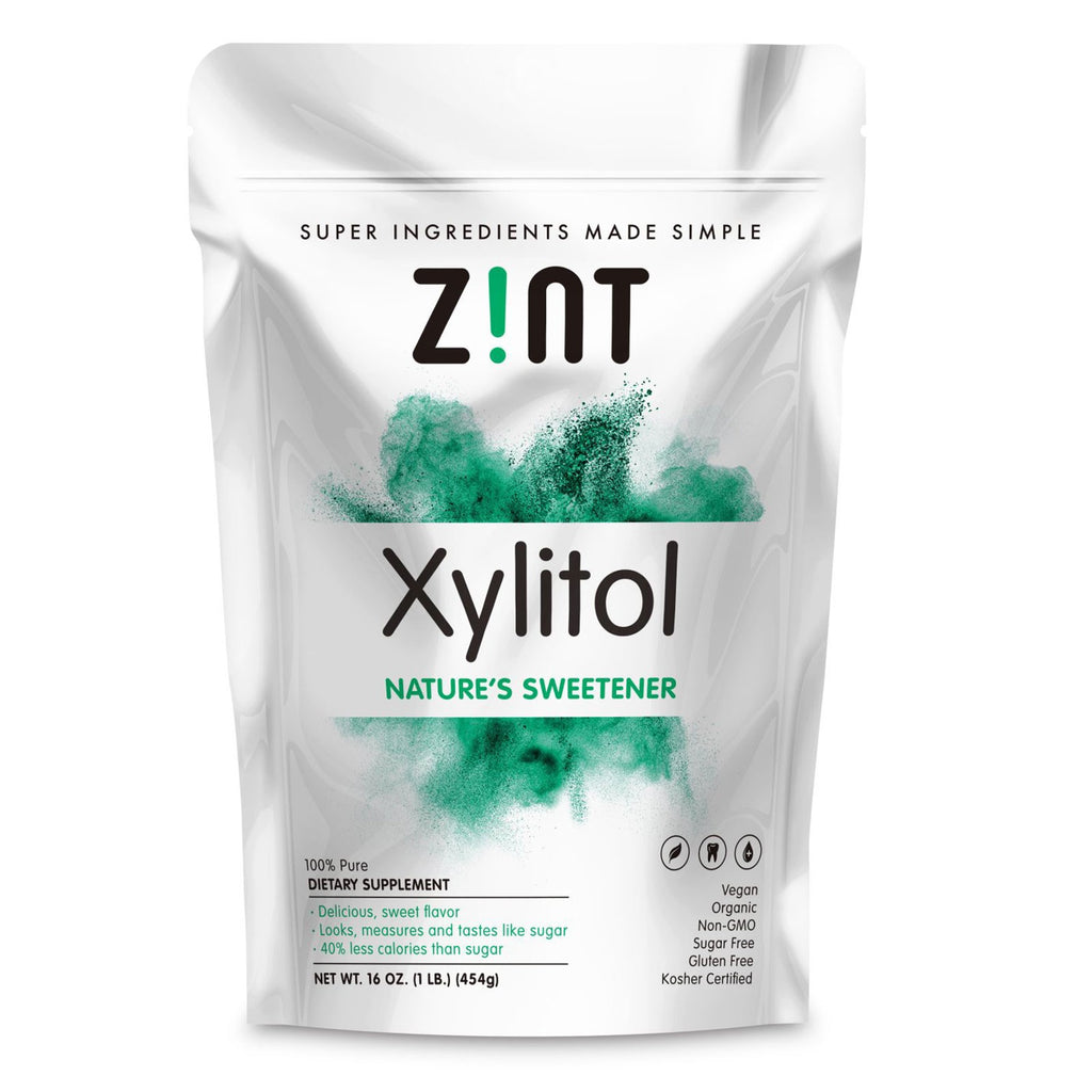 Zint, Xylitol, Nature's Sweetener, 16 אונקיות (454 גרם)