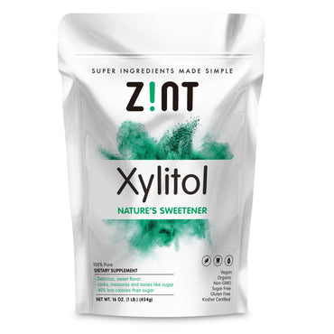 Zint, Xilitol, Adoçante Natural, 454 g (16 onças)