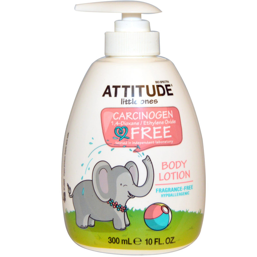 ATTITUDE Little Ones Body Lotion Parfumefri 10 fl oz (300 ml)