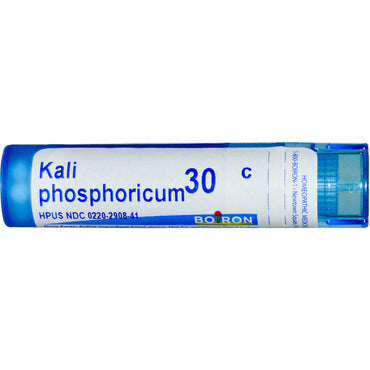 Boiron, enkeltmidler, kali phosphoricum, 30c, ca. 80 pellets
