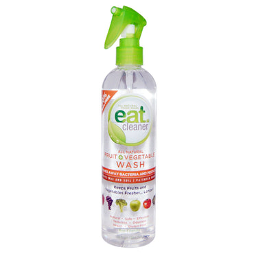 Eat Cleaner, All Natural Fruit + Vegetable Wash, 12 fl oz (354 ml)