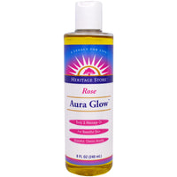 Heritage Store, Aura Glow, Rose, 8 fl oz (240 ml)