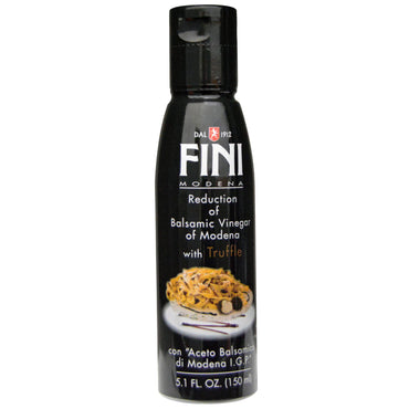 FINI, Reduction of Balsamic Vinegar of Modena with Truffle, 5.1 fl oz (150 ml)