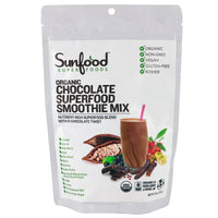 Sunfood,  Chocolate Superfood Smoothie Mix, 8 oz (227 g)