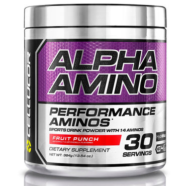 Cellucor, Alpha Amino, BCAA performants, Punch aux fruits, 13,4 oz (381 g)