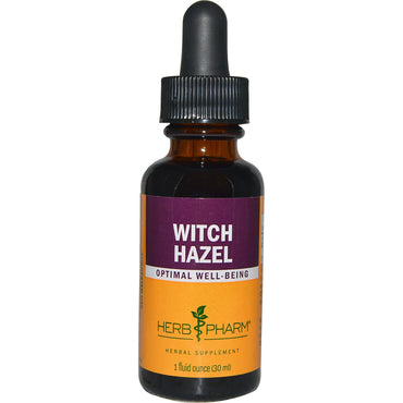 Herb Pharm, ウィッチヘーゼル、1 fl oz (30 ml)