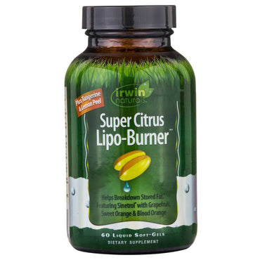 Irwin Naturals, Super Citrus Lipo-Burner, 60 Liquid Soft-Gels