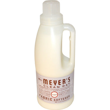 Meyers Clean Day, assouplissant textile, parfum lavande, 32 brassées, 32 fl oz (946 ml)
